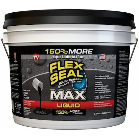 Vortex 2.5 Gallon MAX Liquid Sealant Coating Black VO3845249